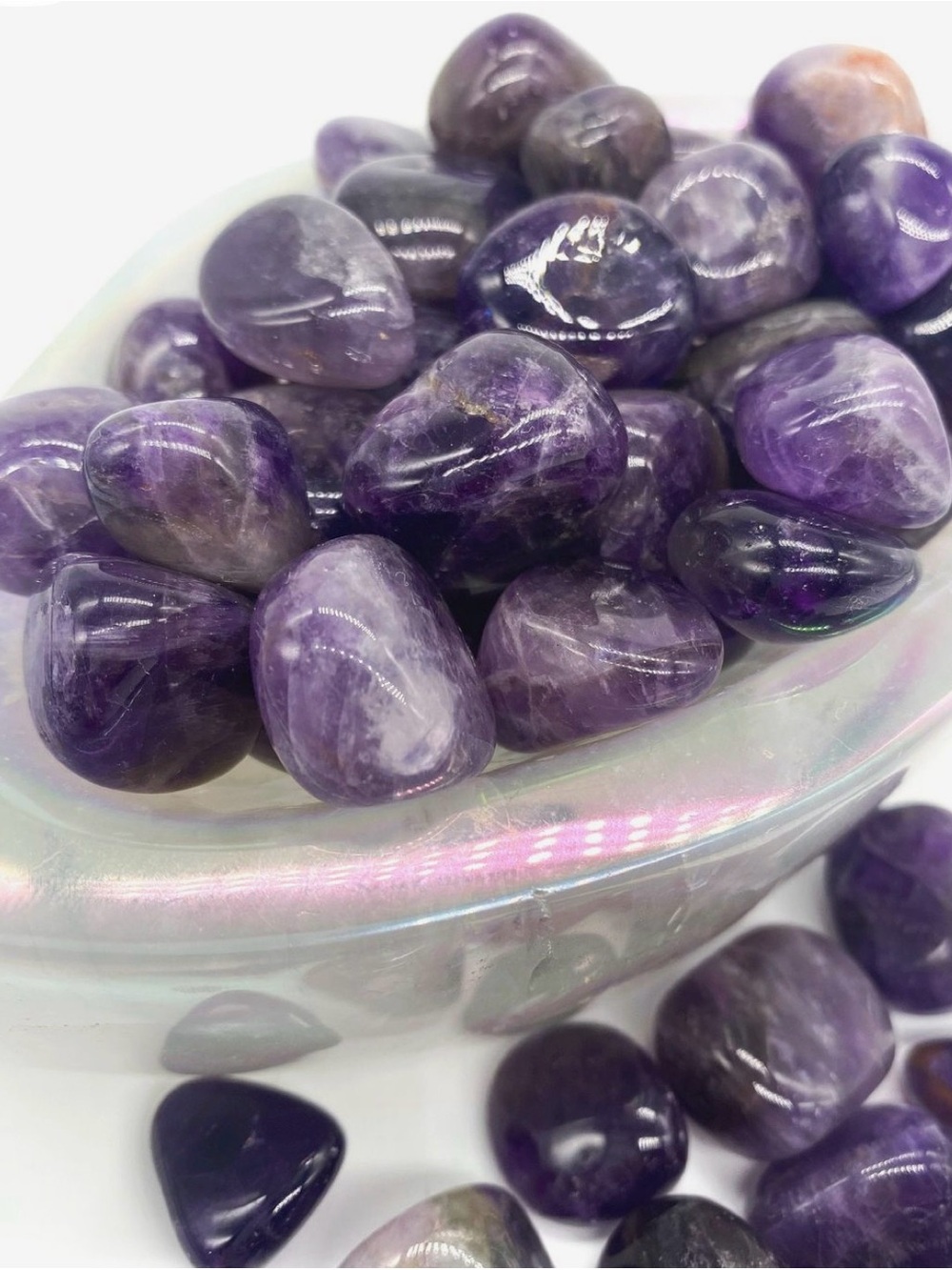 Amethyst Tumbled Stone ( pack of 5)